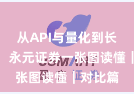 从API与量化到长期主义：永元证券一张图读懂｜对比篇